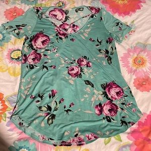 Floral top XL